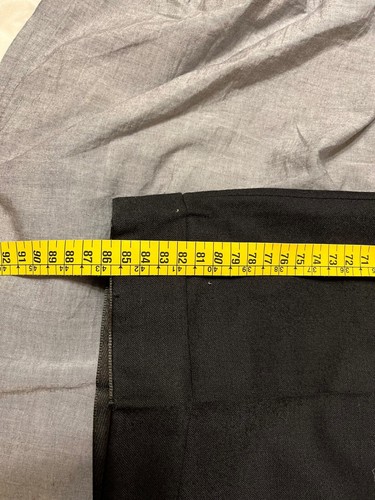 Pantalón clásico Westbury para hombre calce recto en lana merino negra-cachemira talla 56 - Imagen 11 de 17