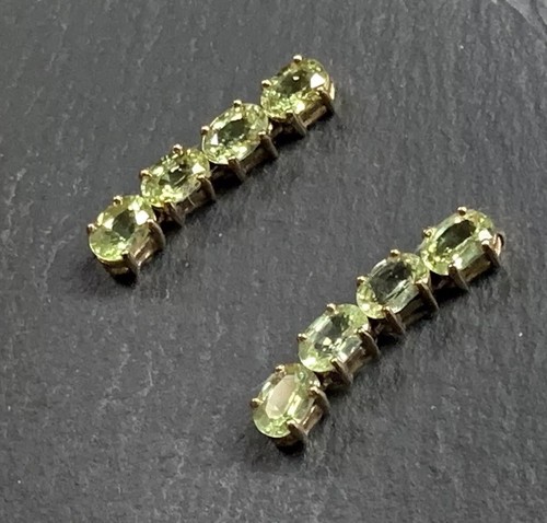 Pendientes de oro de crisoberilo Joya - Imagen 5 de 12