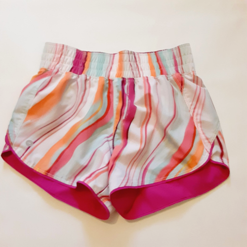Avia Girls Floral Stripe Shorts 3 Pair SZ M 10/12 - Picture 4 of 4