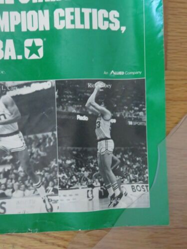 Rare Promo Converse 1981 BOSTON CELTICS Champion Poster LARRY BIRD KEVIN McHALE - Picture 5 of 8