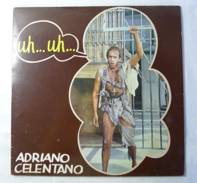 ANDRIANO CELENTANO UH... UH... VINYL LP ITALIENISCHE MUSIK 1982