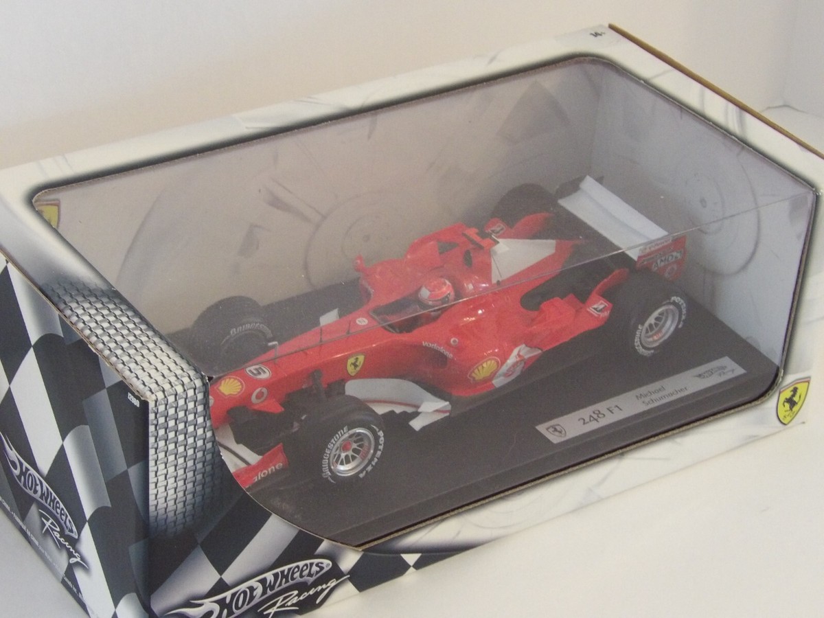 Buy Hot Wheels 1/18 Scale J2980 Ferrari 248 F1 Michael Schumacher