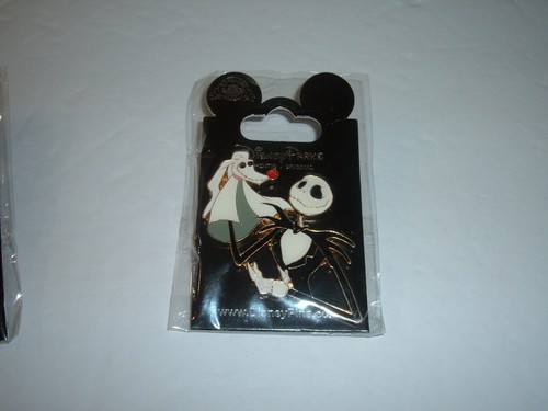 Lot of 3 Disney Nightmare Before Christmas Skellington + Zero Trading Pins NIP - Picture 4 of 4
