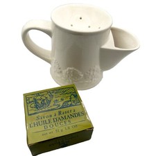 Vintage Crabtree & Evelyn Almond Oil Shaving Soap & Mason's London Shaving Mug