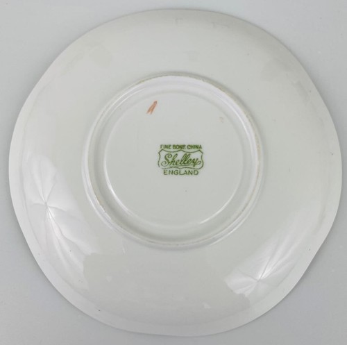 Vintage Shelley Cup & Saucer~Hulmes Rose Spray~c1945~Porcelain~B240~dainty shape - Picture 5 of 11