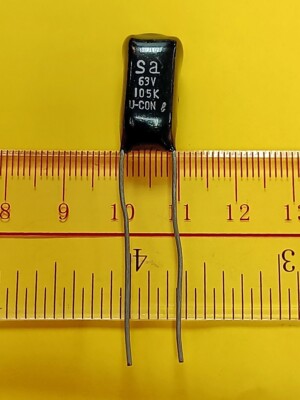 4 pcs U-CON SA 1uF 63V capacitor Made in Japan | eBay