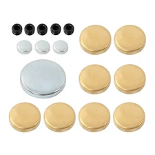 Brass Freeze Frost Plug Kit MPE-100BR FOR SBC Chevy Small Block 305 327 350 283
