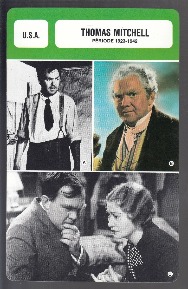 Thomas Mitchell Signed Photograph