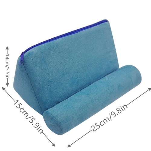 Soft Tablet Pillow Stand Fit For iPad Phone Reading Bracket Holder Cushion NEW - Picture 10 of 19