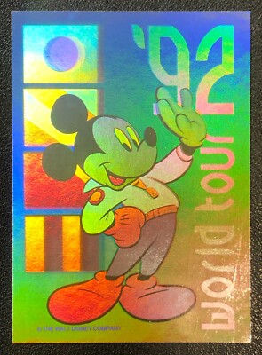 Disney - Mickey magazine　ドナルド　レア物 WALT DISNEY'S PREMIUM TRADING CARD MICKEY MOUSE MAGAZINE