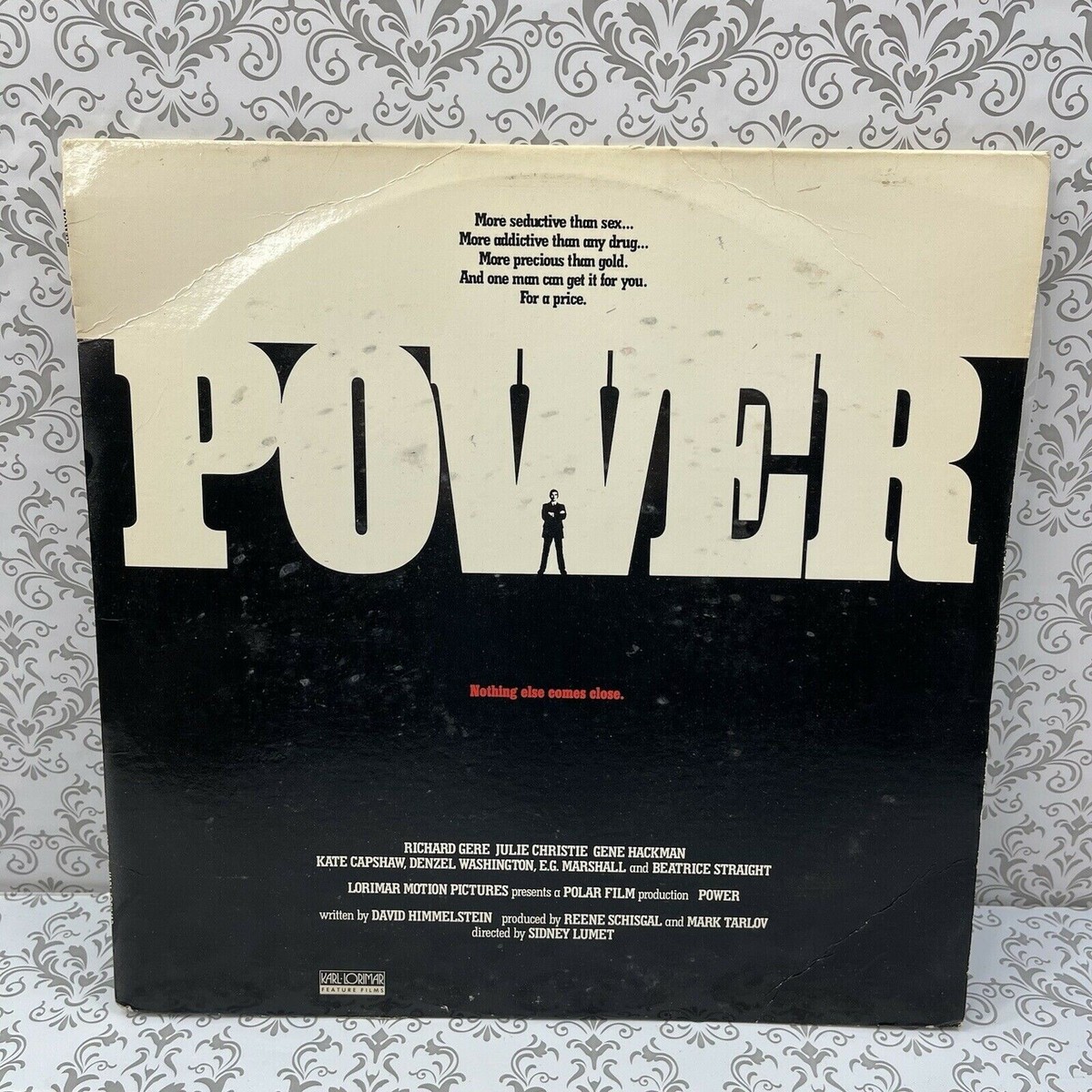 POWER - Richard Gere Laser Disc Movie Gene Hackman 1986 | eBay