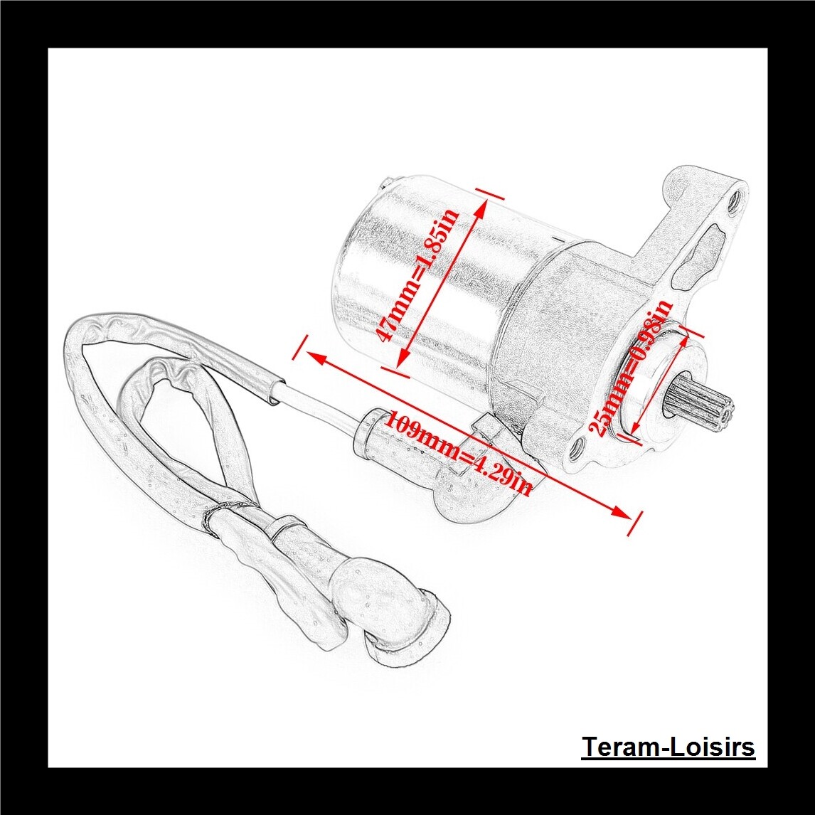 Starter For SACHS ZX125 From 1997 To 2002 NEW | eBay