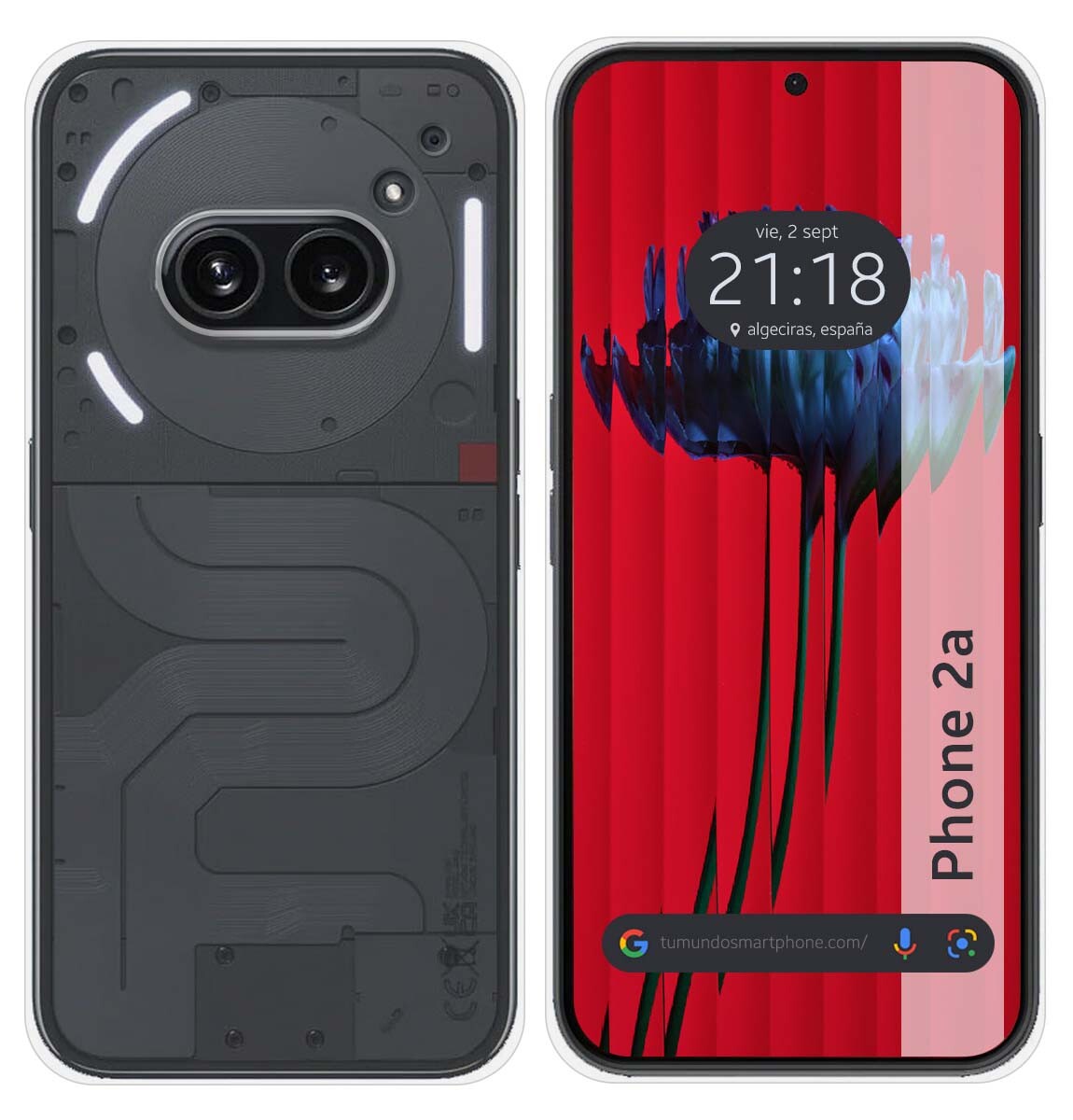 Cover Silicone TPU Gel Trasparente per Nothing Phone 2a 5G