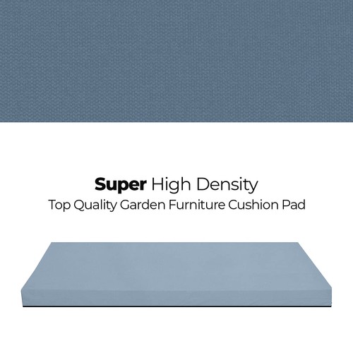Garden Bench Cushion Outdoor Waterproof Fabric 2 3 4 Seater Furniture Seat Pads - Picture 24 of 49