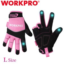 WORKPRO 1Pack L Safety Work Gloves Touch Screen Non-Slip Mechanic Working Gloves