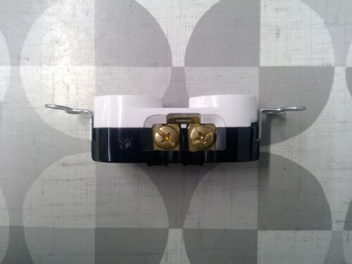 Hubbell CR20-W 20A 125 V ricevitore duplex grado speciale, bianco **spedizione gratuita** - Foto 3 di 3