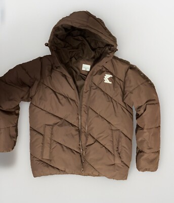 Karl Kani Teddy Winterjacke, Daunenjacke, Puffer Jacket, Wendejacke Gr. L