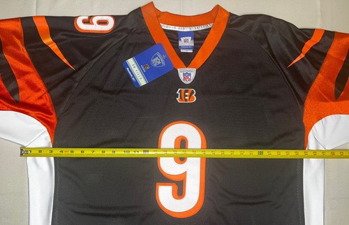 100% Authentic Reebok Cincinnati Bengals Carson Palmer Football Jersey NWT SZ 58 - Picture 7 of 7