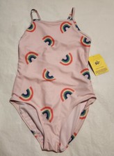 NWT Gap Kids Rainbow Swimsuit 1PC Girls 12 X-Large