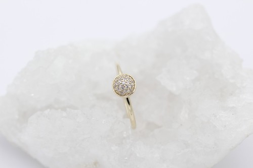 Pandora Damen Ring aus 585er Gelbgold mit Zirkonia | Gr. 54 - Picture 2 of 5