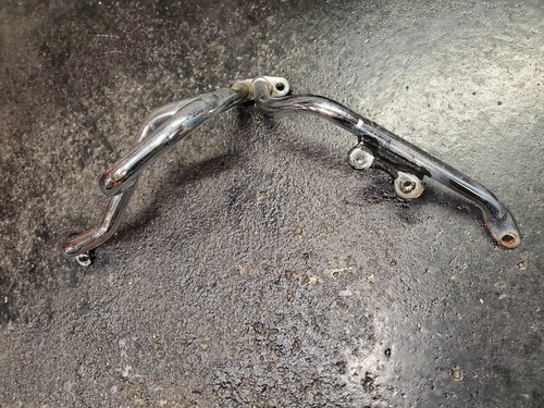93 Yamaha Virago 1100 XV1100 original RIGHT SIDE ENGINE GUARDS crash bars chrome - Picture 11 of 12