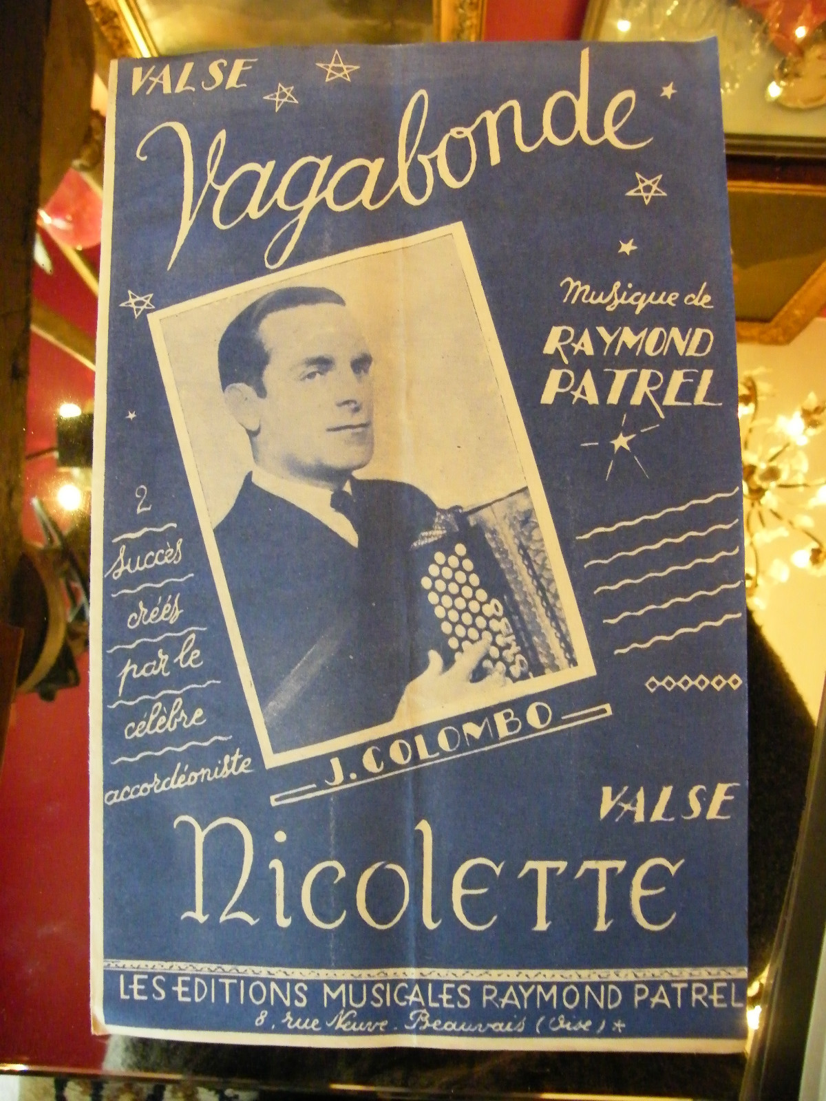 Vagabond Partition Nicolette J Colombo Music Sheet