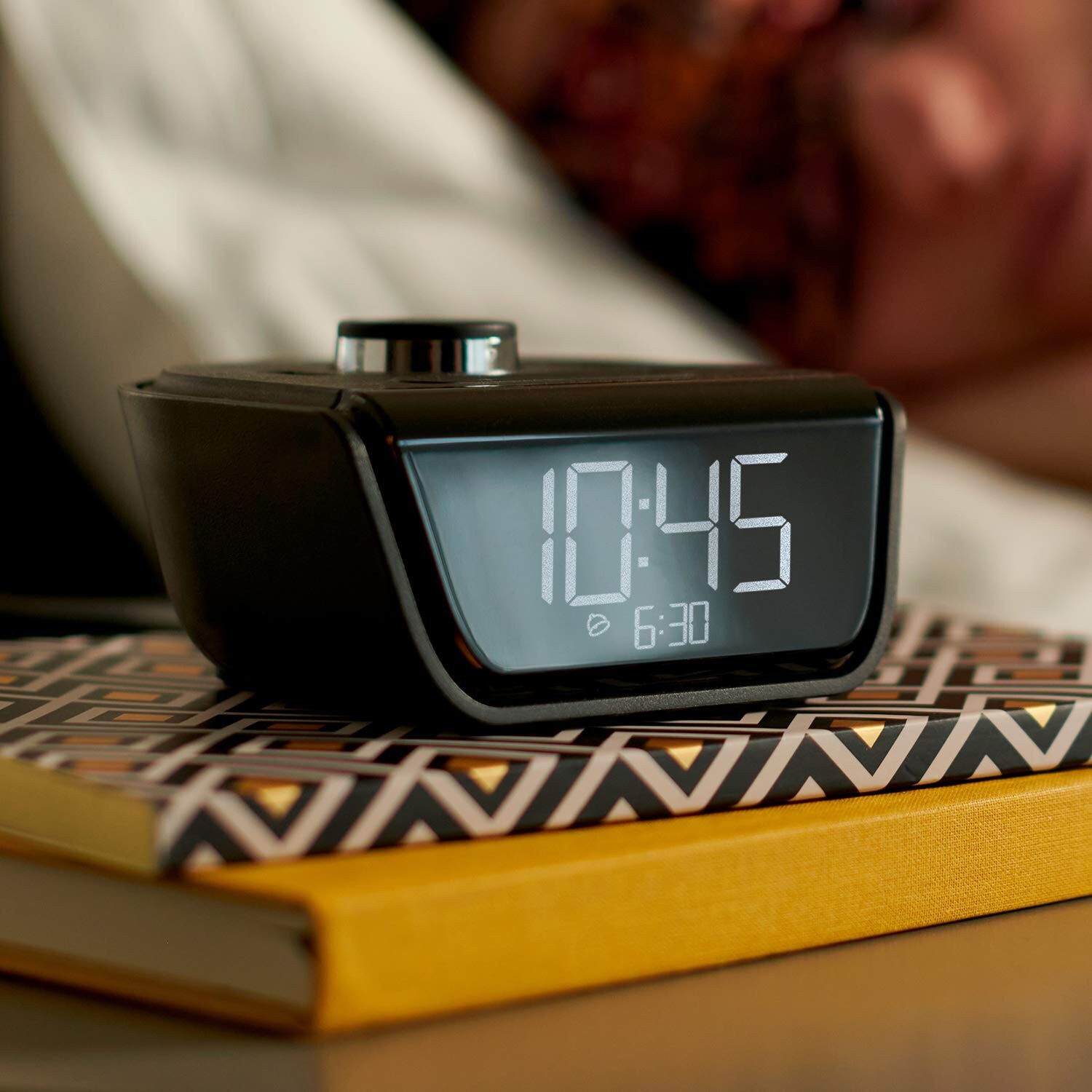 Buy Brandstand BPECW Cubiewink Charging Alarm Clock With 2 USB Ports ...