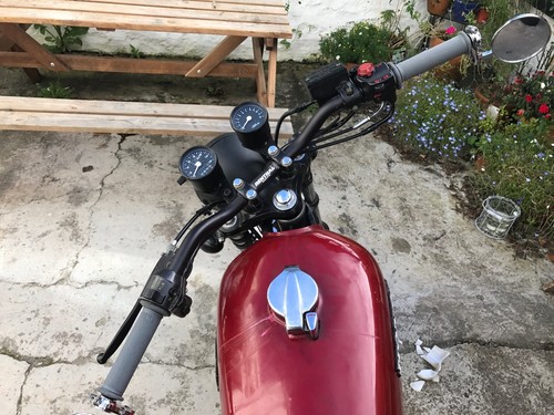 Honda CB360T Custom Cafe Racer Scrambler Brat Low Mileage MOT EXTRAS!!! - Picture 6 of 8