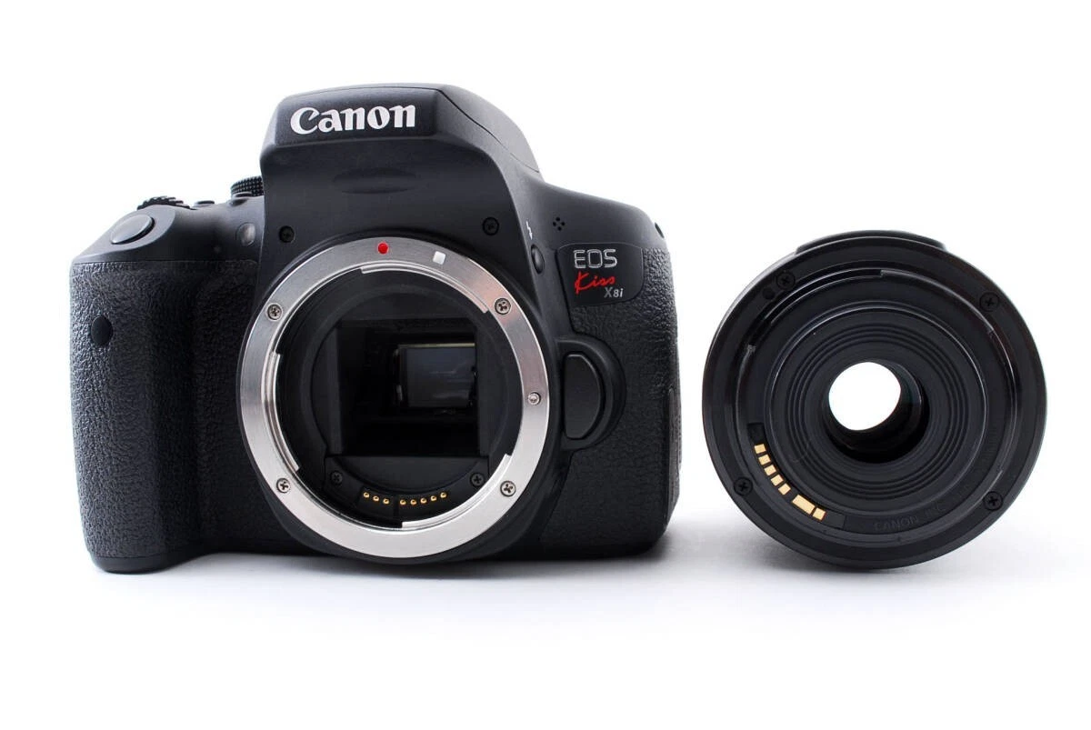 MINT] Canon EOS Kiss X8i Digital Camera with EF-S 18-55mm Lens | eBay