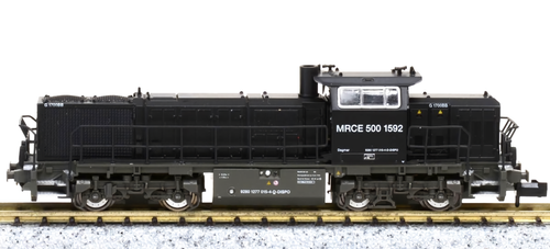Locomotora diésel negra N Scale Hobbytrain H2942 DB G1700BB MRCE #500-1592 NUEVA EN CAJA - Imagen 6 de 12