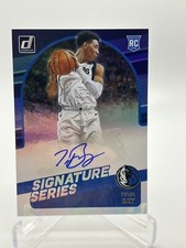2020-21 Panini Donruss Signature Series Tyler Bey #SG-TYB Rookie Auto RC