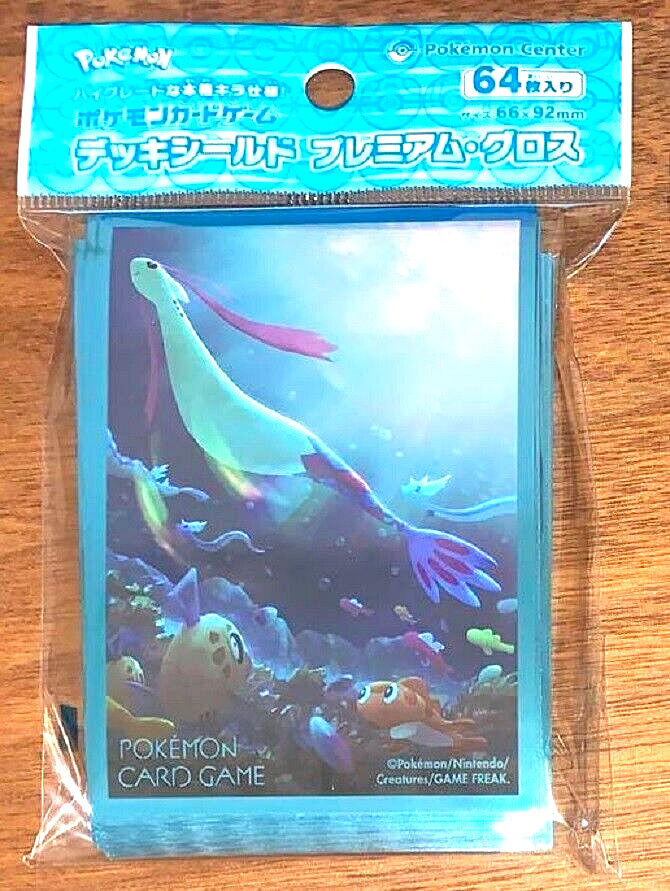 Pokemon Card Official Deck Shield Milotic 64 Sleeve Japanese NEW