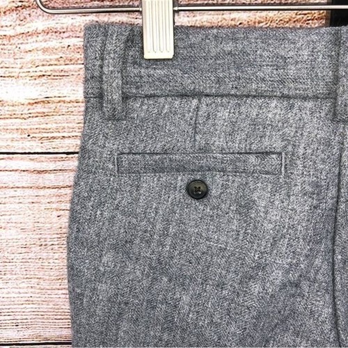 Janie And Jack Grey Wool Blend Adjustable Pants Size 5 - Picture 5 of 10