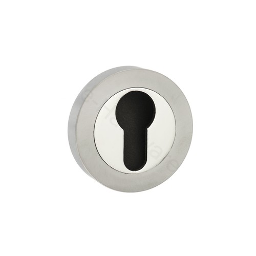 Euro Escutcheon - Atlantic UK Door Handle Range Senza Pari - Square / Flush Rose - Picture 4 of 9