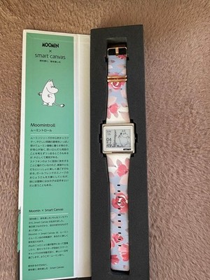 Epson Smart Canvas Mumin Troll Watch Tove 100th Anniversary working...