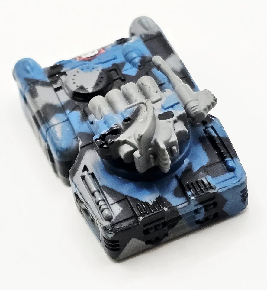 Vintage Small Micro Machine XV-99 Perpetrator Tank FuturisticTank in Dark Camo - Image 3 of 4