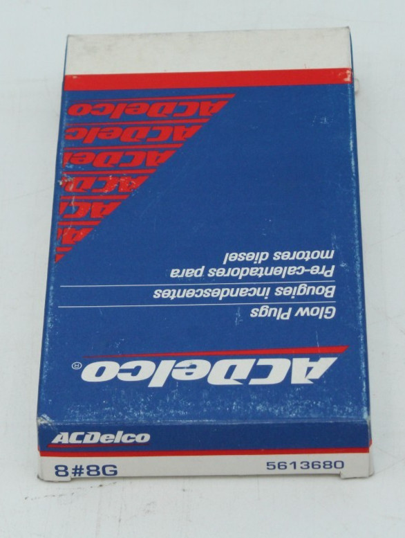 8G ACDelco 5613680 Glow Plugs box of 8 count