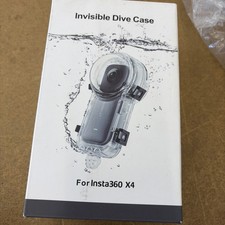 Invisible Dive Case For Insta360 X4 Waterproof to 164ft New Sealed