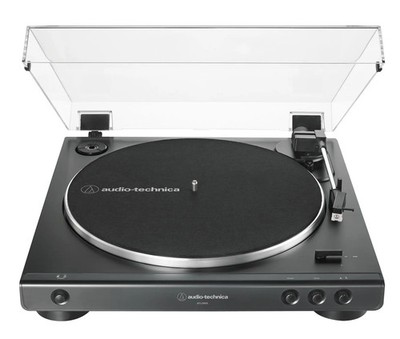 Audio-Technica AT-LP60X-BK Fully Automatic 2-Speed Belt-Drive Turntable