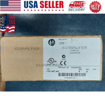 NEW Factory Sealed AB 1761-NET-AIC MicroLogix Interface Module US Free Tax