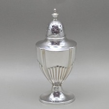 Antique Silver Pepper Pot/Pepperette C.T. Burrows & Sons 1916