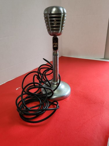 Vintage RARE 1930's/1940'S Universal / Packard Bell dynamic microphone w stand - Picture 3 of 22