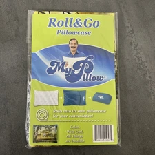 NEW My Pillow Roll & Go Pillowcase With God All Things Possible America 12"x 18"