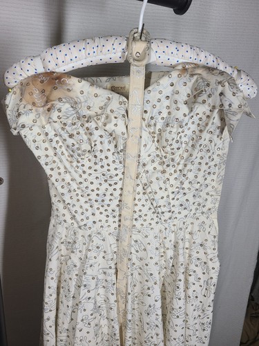 24 Pc Vtg Dress & Shirt Lot 50s Sequin 60s 70s Cotton Silk Rare Repair Wholesale - Picture 24 of 24