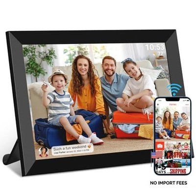 32GB FRAMEO 10.1 Inch Smart WiFi Digital Photo Frame 1280x800 IPS LCD Touch