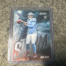 Cam Ward  2025 Panini Absolute Football #3 By Storm Rookie Tennessee Titans