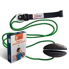 Pure PT Supply Shoulder Pulley For Physical Therapy Over Door Nylon Rope Handles
