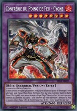 Yu-Gi-Oh: Brotherhood of the Fist of Fire - Swan - FIGA-FR015 - Secret Rare - NM