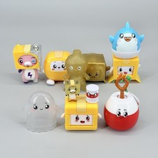 Lanky Box Mystery Figures Lankybox Lot Thicc Shark Cyborg Roxy Ghosty Golden Fox