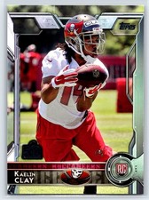 2015 Topps Kaelin Clay Rookie Super Bowl 50 Parallel Buccaneers RC #491